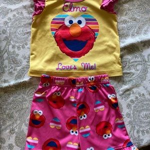 Elmo Pjs - Perfect Condition - silky material